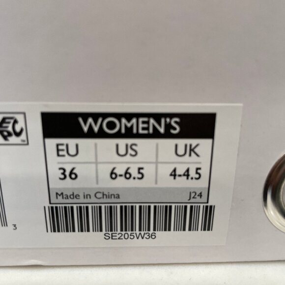 NEW AETREX women's jess adjustable quarter strap sandal in black sparkle - Picture 6 of 11